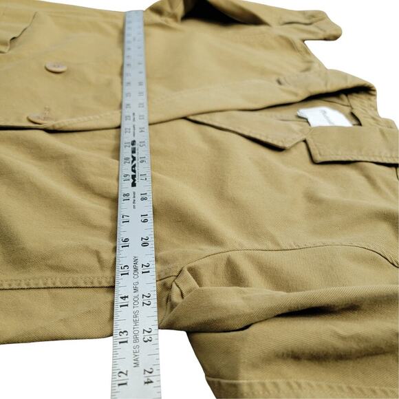 MADEWELL Crossover Blazer (Re)generative Chino Dark Khaki Womens XL Minimalist - Picture 12 of 14